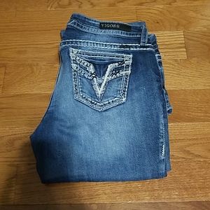 Vigoss Womens Chelsea Boot Cut Jeans Size 9/10